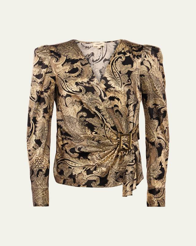 Bensen Wrap Blouse